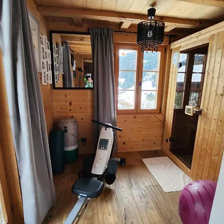 Chalet Le Riad Des Neiges A- Sauna By Interhome 公寓 *